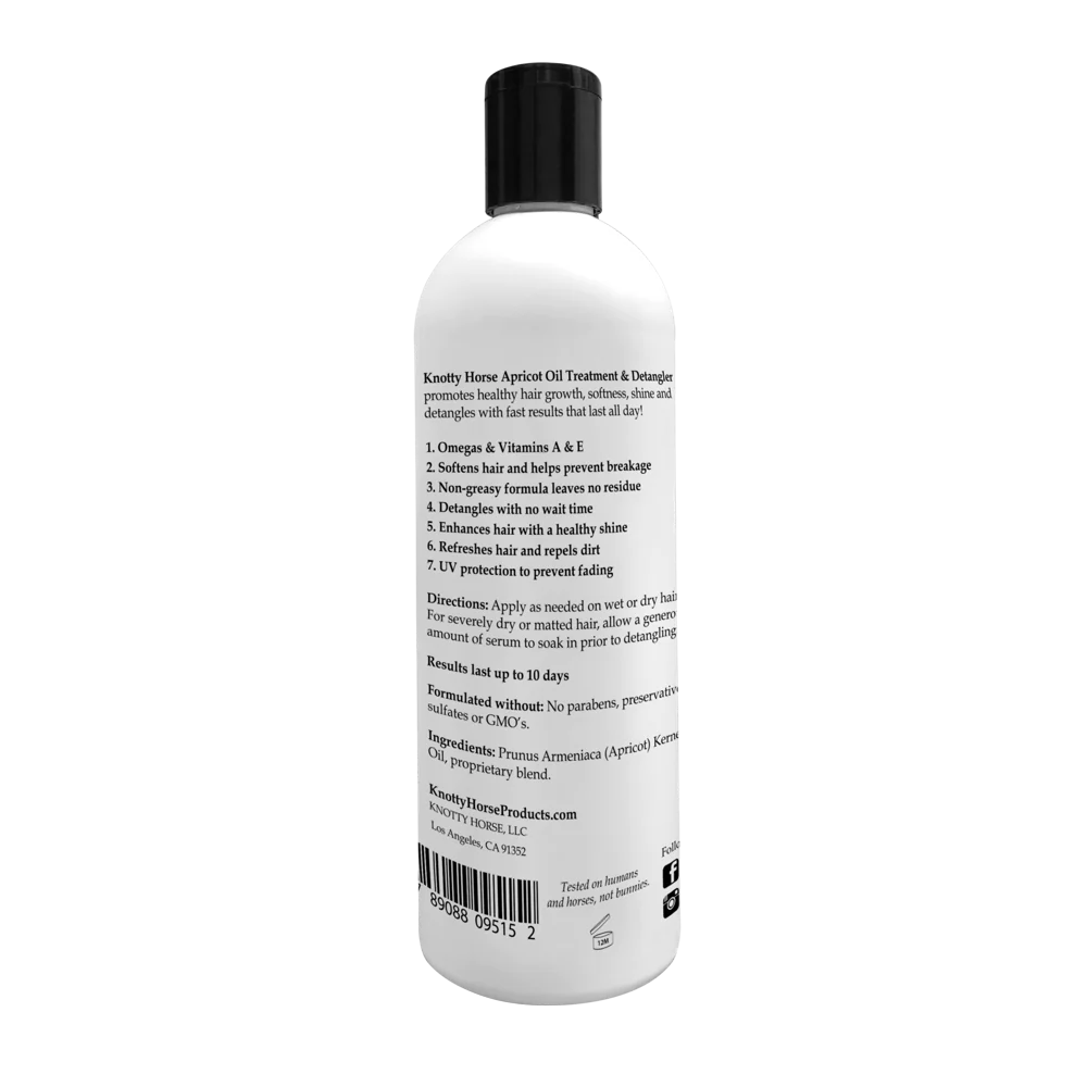 Knotty Horse Apricot Oil Detangler